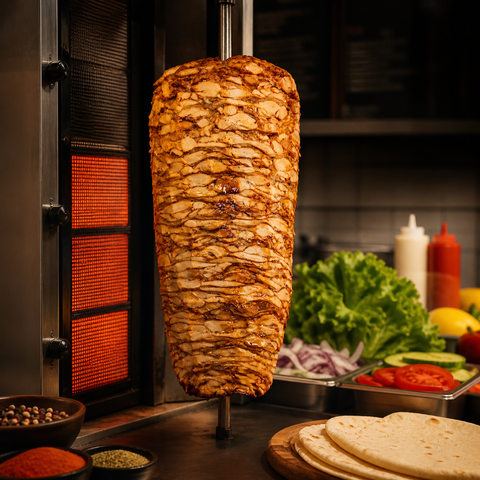 D&ouml;ner "Класичний" 50 % куряче філе зі шкіркою + 50 % м&rsquo;ясо ніжки курки 001 фото